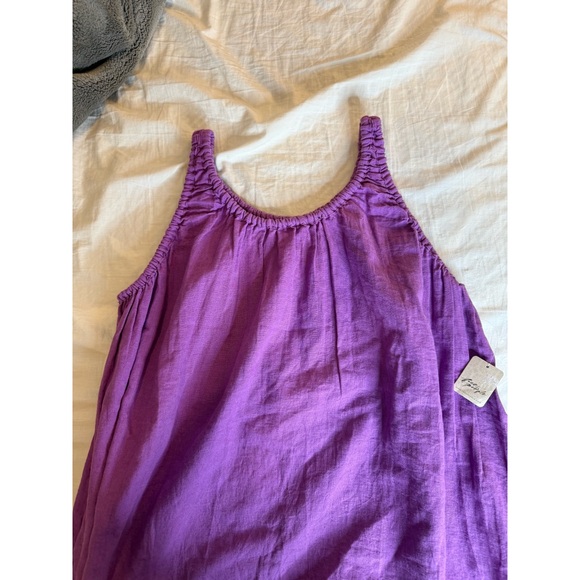 Purple Sleeveless Dress - Picture 2 of 4